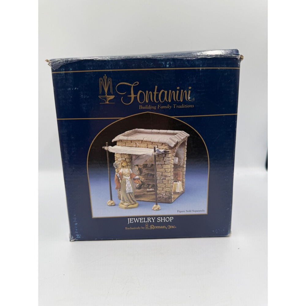 Fontanini Jewelry Shop 54309 Roman Inc Bethlehem Village Nativity Accessory Box